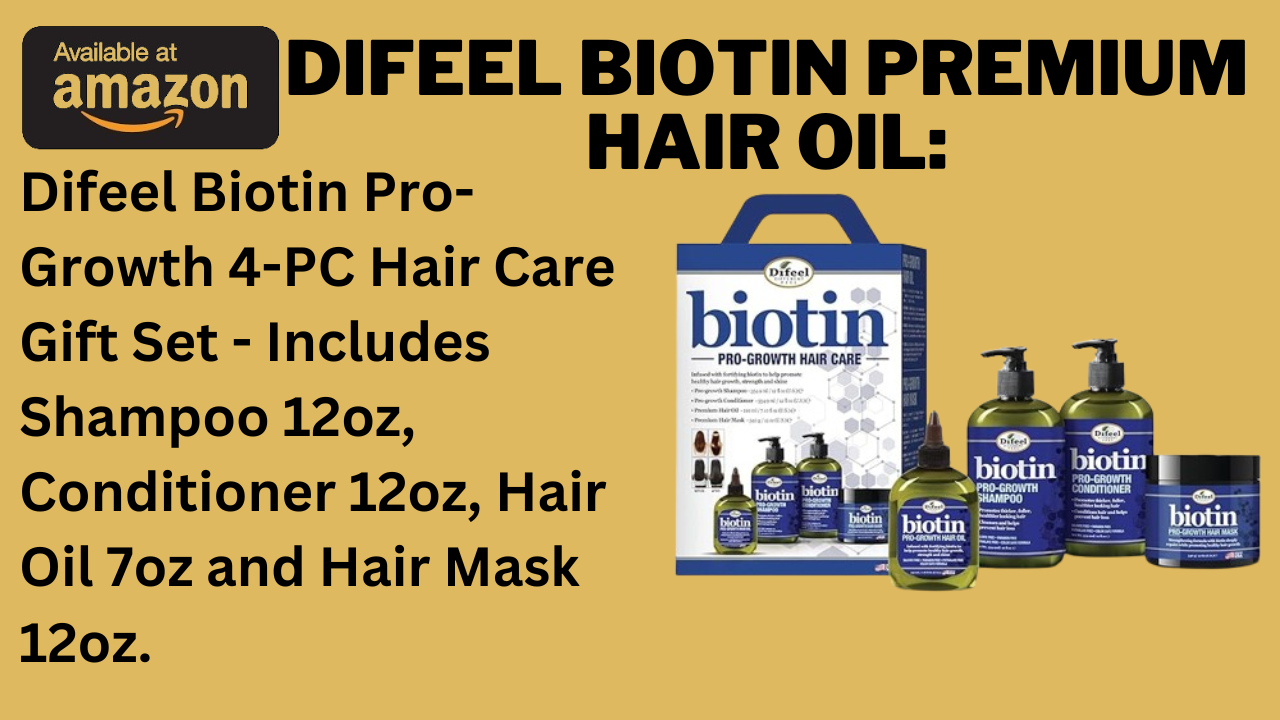 Difeel Biotin Premium Hair Oil: Unlock the Secret to Gorgeous Hair