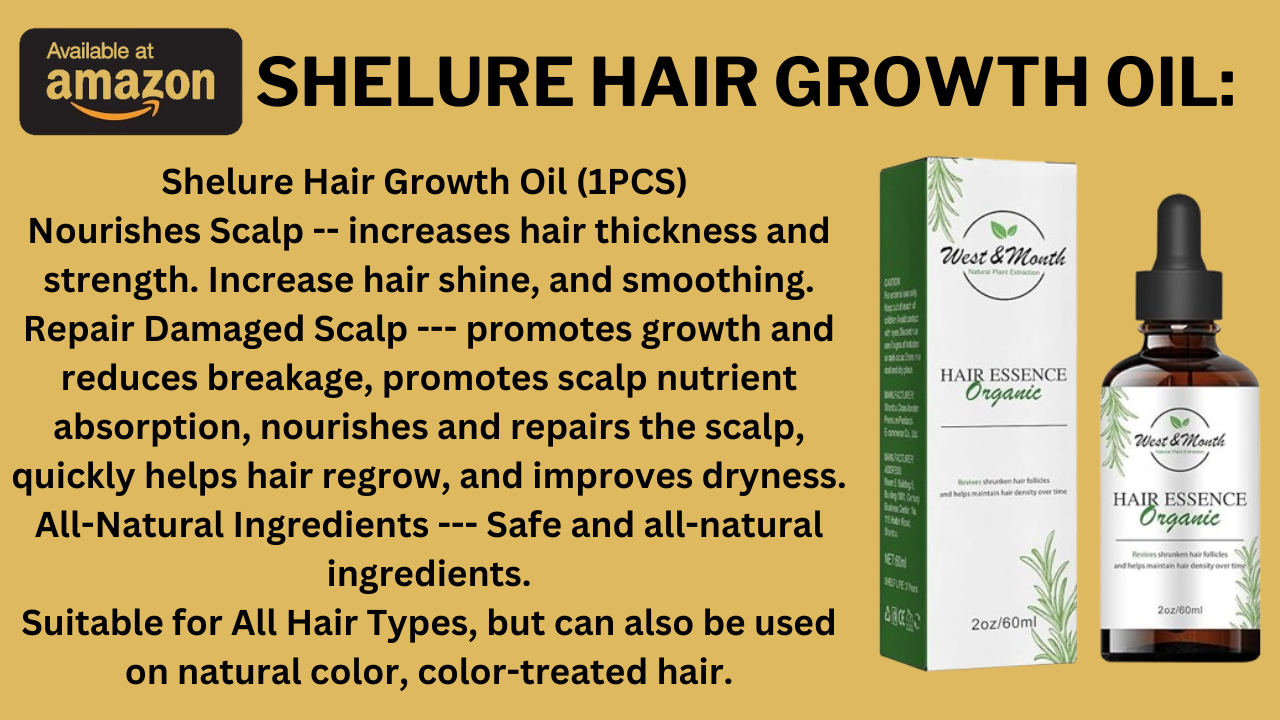 Shelure Hair Growth Oil: Unlock Your Hair's Potential