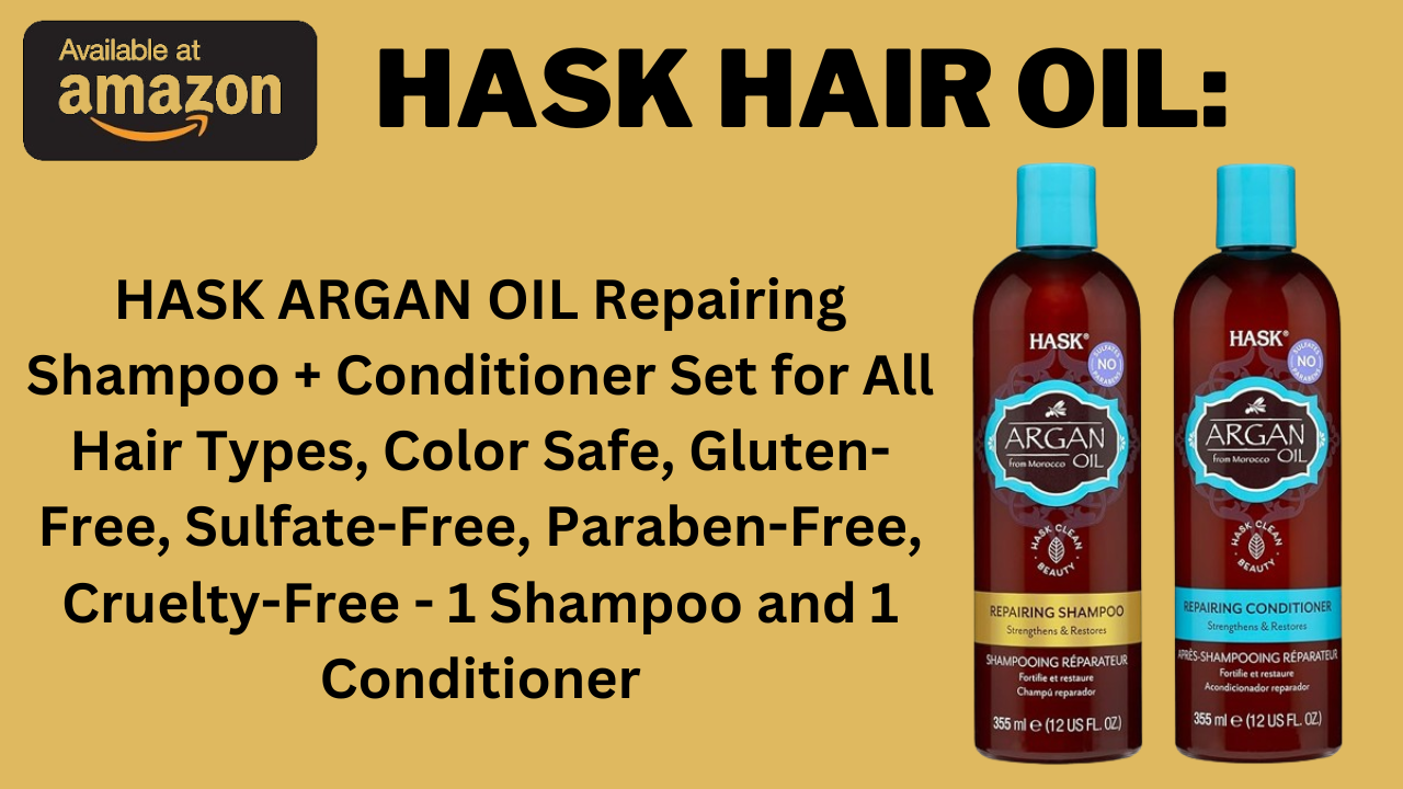 Hask Hair Oil: Revitalize Your Hair