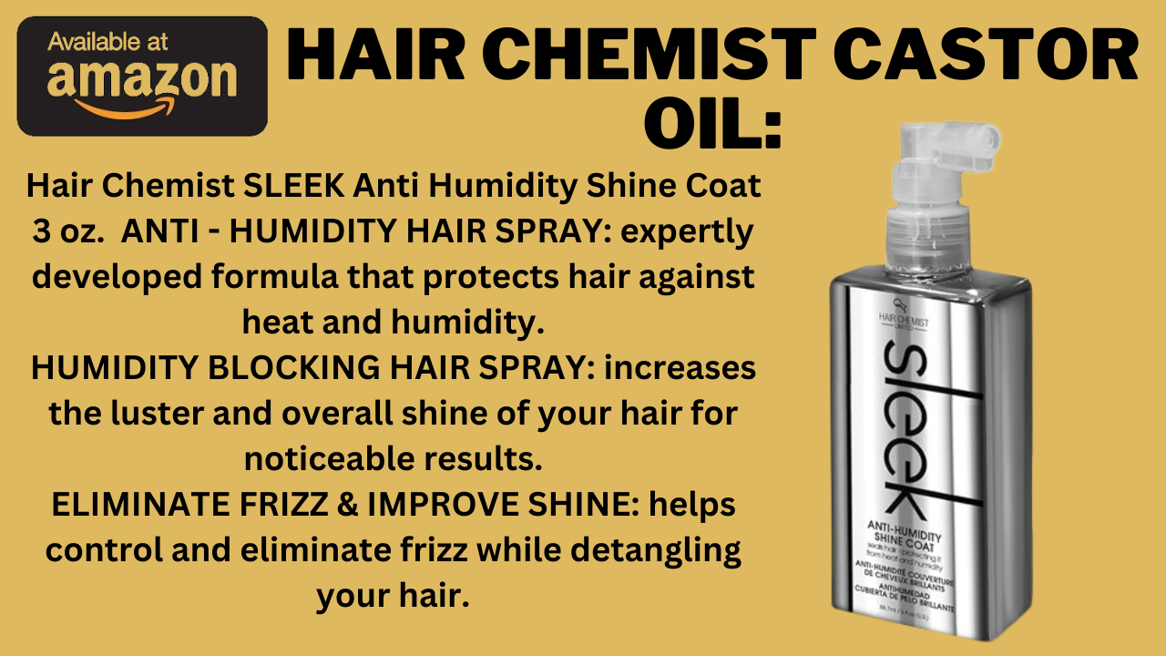 Hair Chemist Castor Oil: Achieve Sleek, Shiny Hair